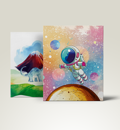 Isabelle the Explorer Canvas Print