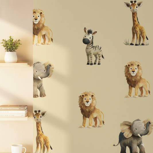 Stars of the Savannah - Fabric Stickers - Pattern
