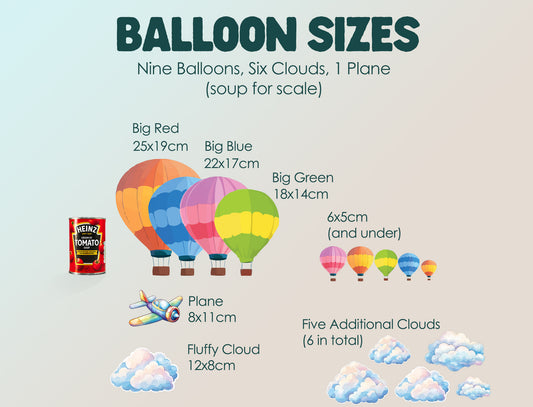 Balloons & Clouds Sticker Packs