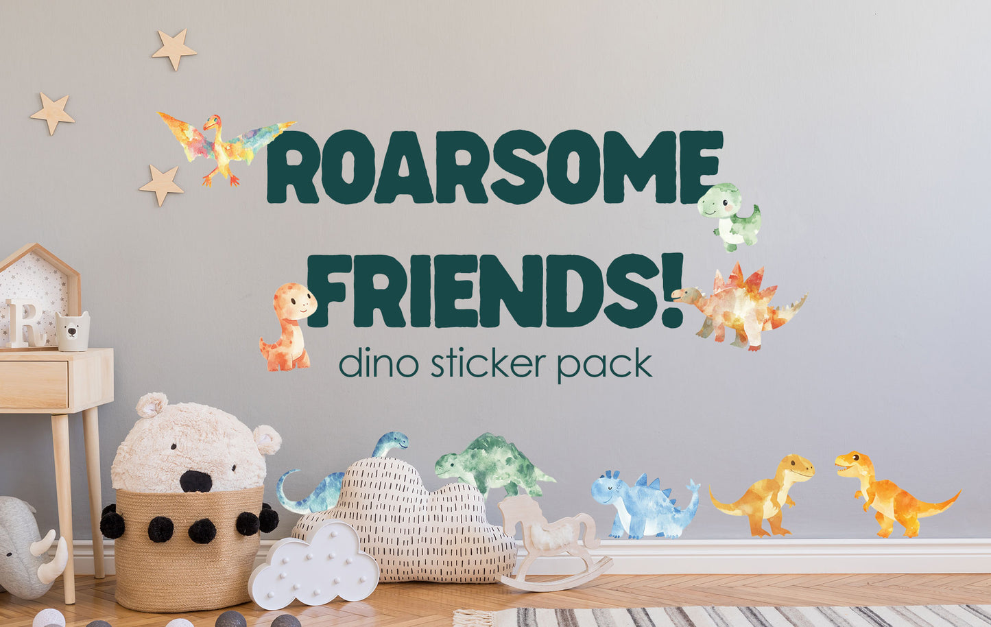 Dino Decorative Wall Stickers