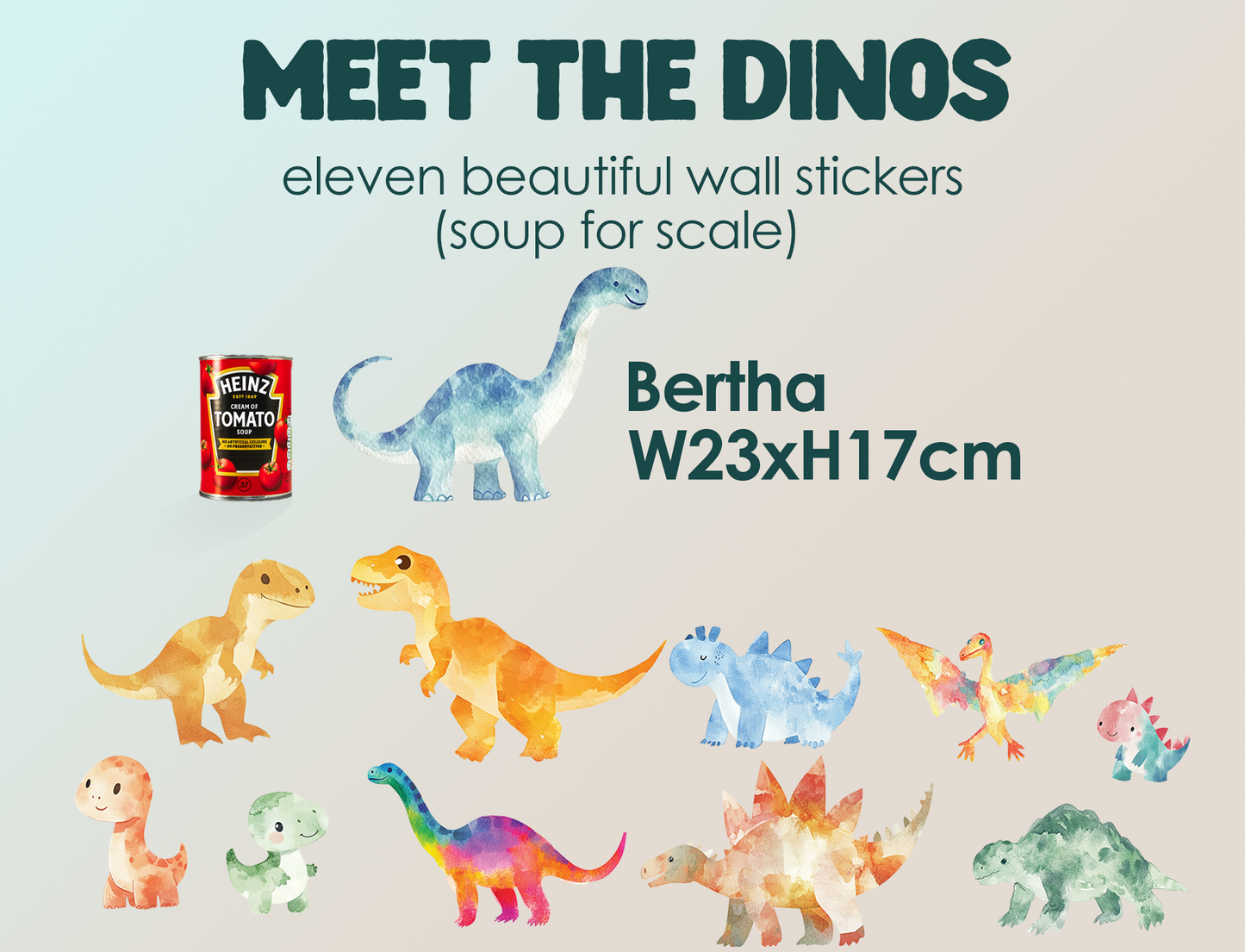 Dino Decorative Wall Stickers