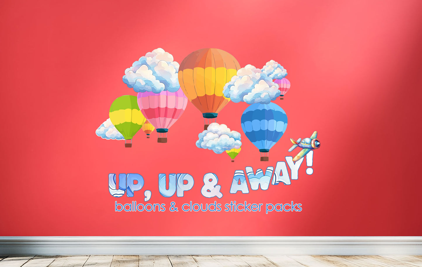 Balloons & Clouds Sticker Packs