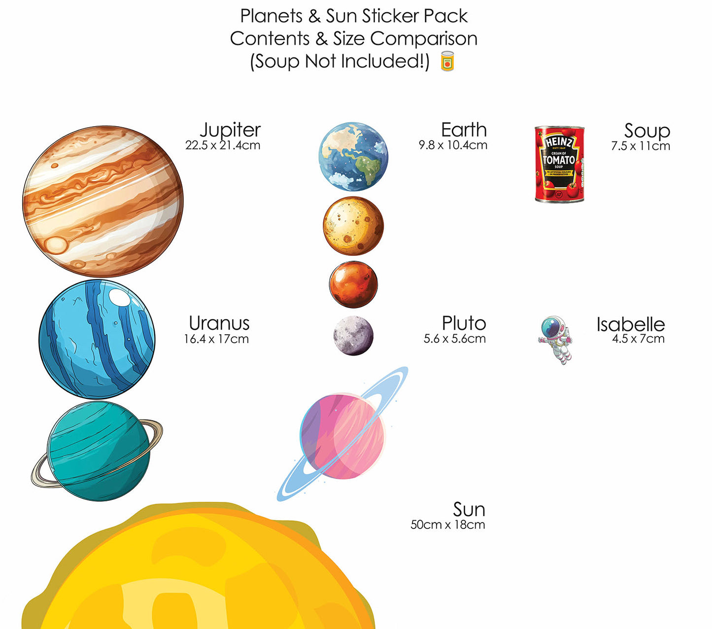 Out of this World! - Planetary Sticker Pack